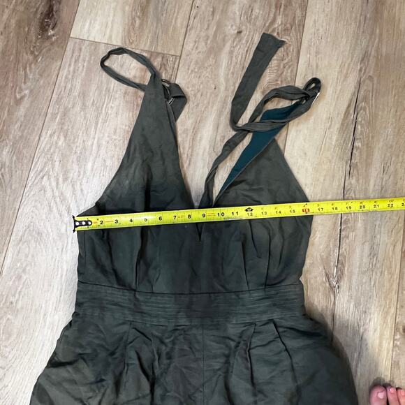 ADAM LIPPIES Women's Sage Halter Jumpsuit Size 10 - Picture 7 of 11